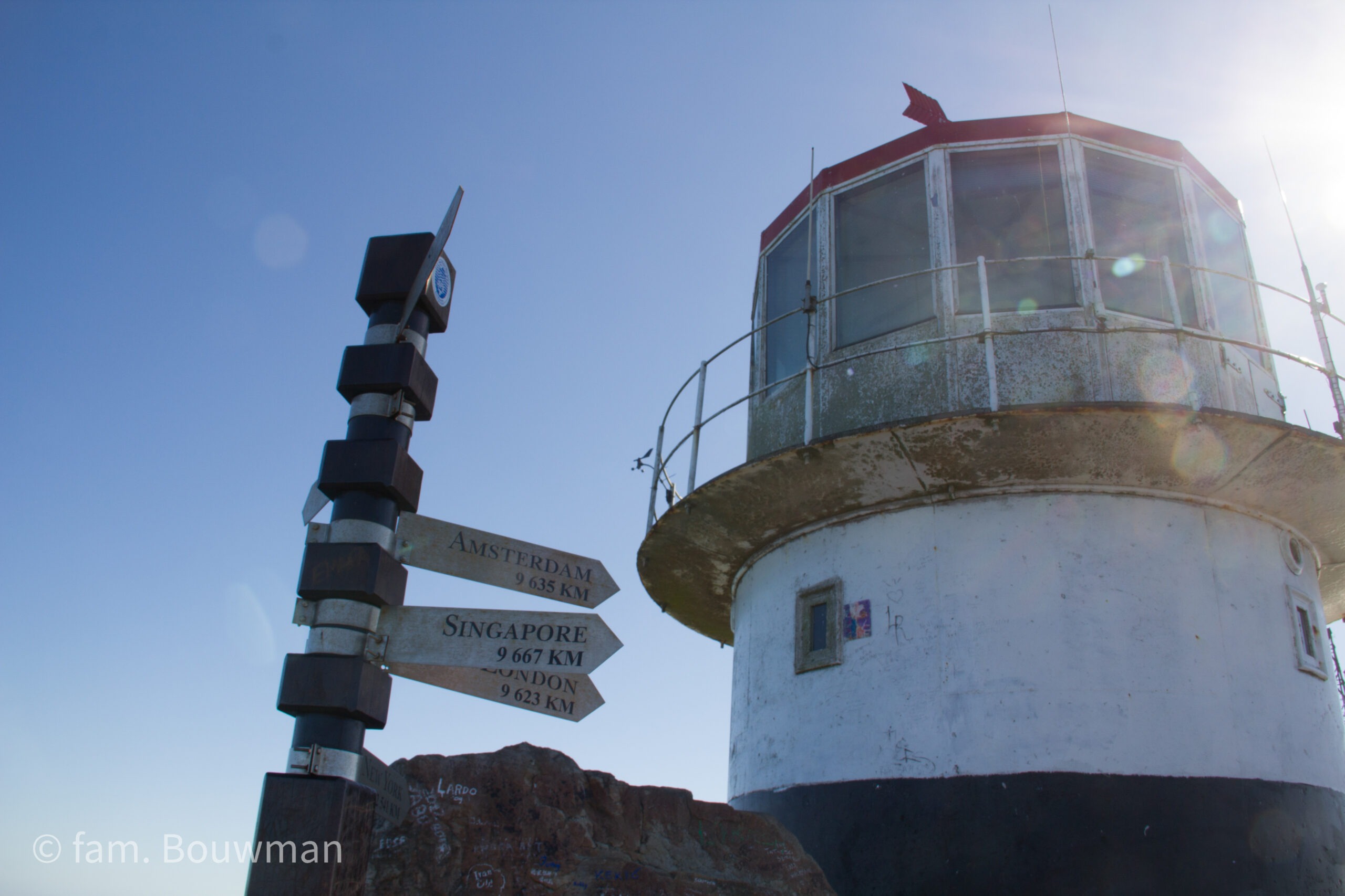 vuurtoren bij Cape Point