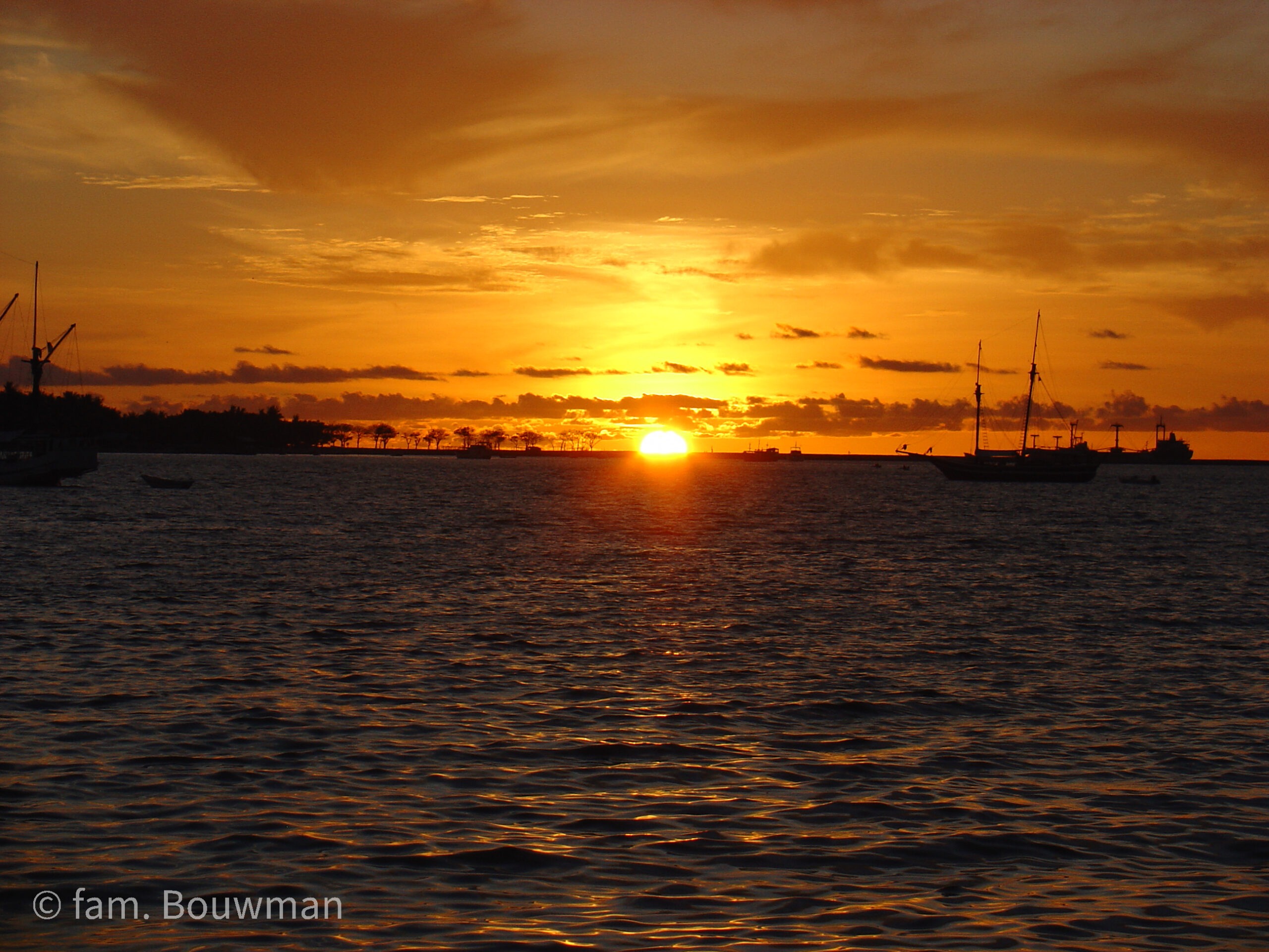 Zonsondergang Indonesië