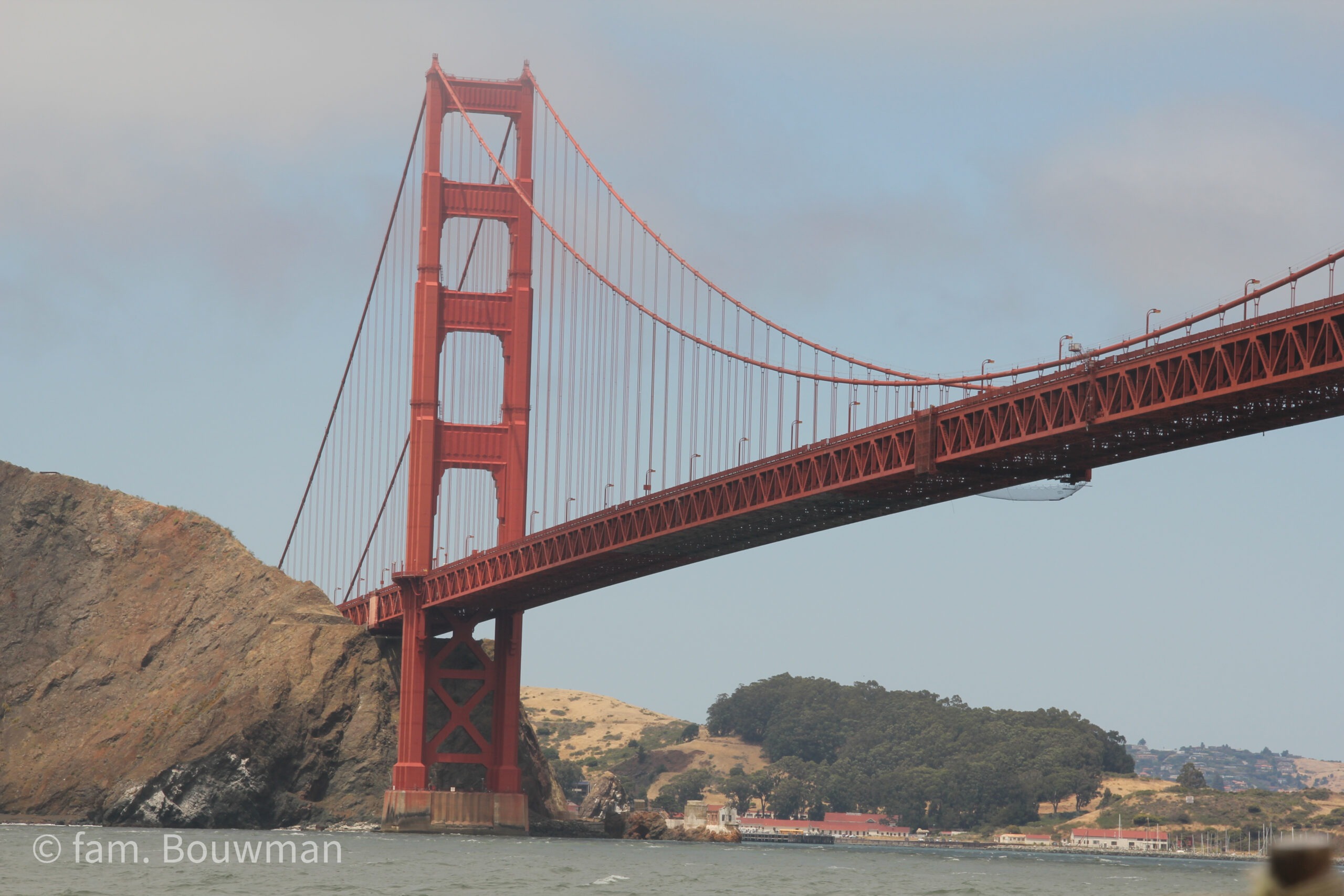 The golden gate bridge