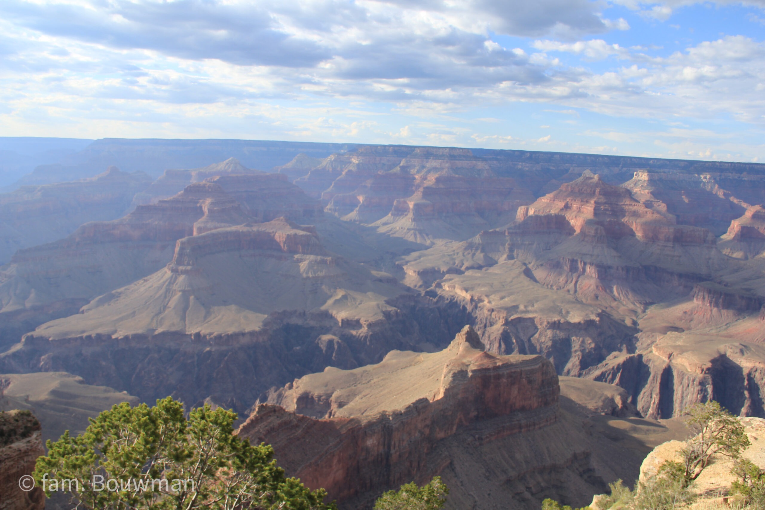 Uitzicht bij the grand canyon