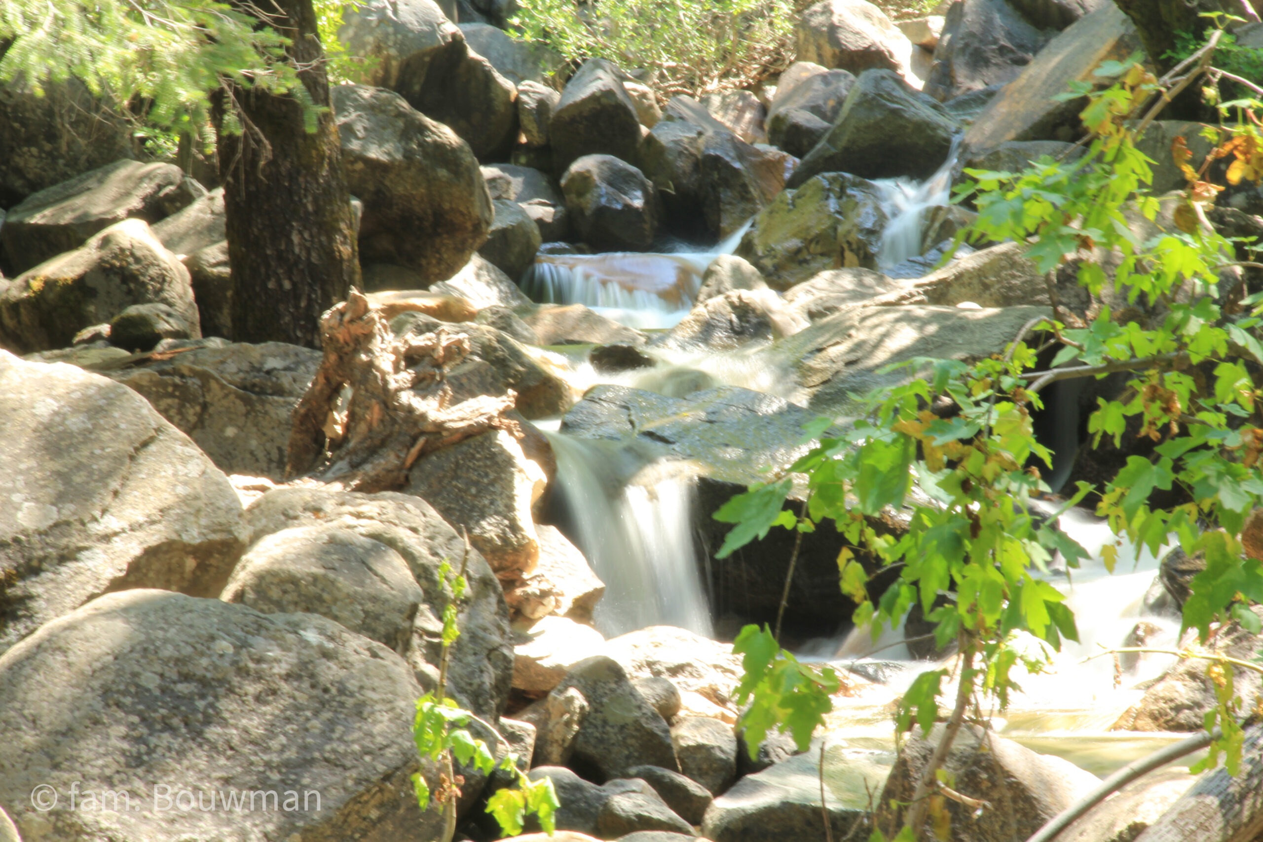 waterval in Yosemite